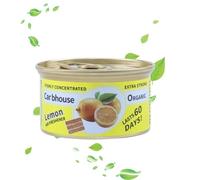 Salyeeluly Lata de gel ambientador para coche, bálsamo ambientador sólido para coche | Ambientador de fragancia sólida para coche,Eliminador de olores de camiones, fragancia duradera para baño, Hotel,