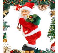 Salyeeluly Papá Noel Haciendo Twerking, Papá Noel Bailando | Sacudiendo a Papá Noel,Baile eléctrico Navidad muñeca Cantando canción Santa Juguetes para niños