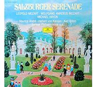 Salzburger Serenade. Mozart Divertimento 1, 2, Serenade 7, 9, Leopold Mozart Sinfonia Burlesca, Sinfonia D-dur, Michael Haydn Konzert f?r Trompete und Orchester. 2 Vinyl LP.