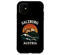 Salzburgo Austria Retro Castillo Alpino Viajes Música austriaca Carcasa para iPhone 11