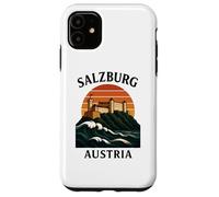 Salzburgo Austria Retro Castillo Alpino Viajes Música austriaca Carcasa para iPhone 11