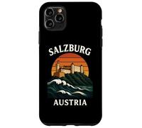 Salzburgo Austria Retro Castillo Alpino Viajes Música austriaca Carcasa para iPhone 11 Pro MAX