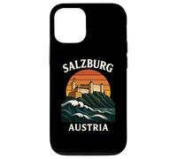 Salzburgo Austria Retro Castillo Alpino Viajes Música austriaca Carcasa para iPhone 12/12 Pro