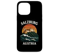 Salzburgo Austria Retro Castillo Alpino Viajes Música austriaca Carcasa para iPhone 13 Pro MAX