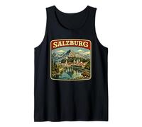 Salzburgo Austria Salzburgo Vacaciones en Familia Salzburgo Camiseta sin Mangas