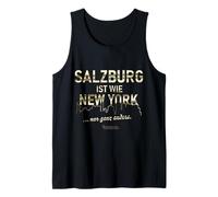 Salzburgo es como Nueva York... sólo Muy Diferente Salzburgo Camiseta sin Mangas