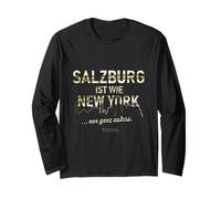 Salzburgo es como Nueva York... sólo Muy Diferente Salzburgo Manga Larga
