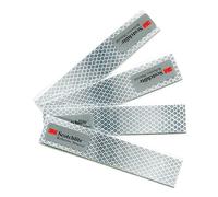 Salzmann Diamond Grade Adhesivos Reflectantes y Impermeables - Adhesivos para coches, motocicletas, bicicletas - Equipado con 3M Scotchlite