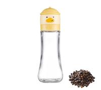 Salzmühle, Meersalzmühle,Yellow Duck Tragbare Salz- Und Pfeffermühle Für Die Küche, 180 Ml/200 Ml - Tragbare Salz- Und Pfeffermühle Für Die Küche Mit Einstellbarer Grobheit Für Ganze