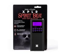 Sam and Colby XPLR Spirit Box | Equipo de detección paranormal; supervivencia embrujada; escáner cazador fantasmas; detector EMF y EVP; herramienta completa para comunicación espiritual
