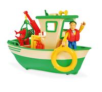 Sam Charlies Fischerboot mit Figur