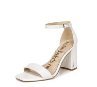 Sam Edelman Daniella, Sandalias de tacón Mujer, Blanco Brillante, 40 EU