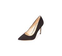 Sam Edelman Hazel Pumps, Zapatos de Tacón Mujer, Negro (Black Suede), 37.5 EU