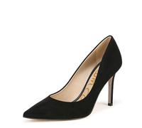 Sam Edelman Hazel Pumps, Zapatos de Tacón Mujer, Negro (Black Suede), 38 EU