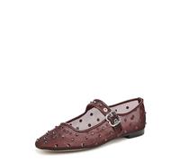Sam Edelman Michaela, Zapatos Planos Mary Jane Mujer, French Merlot Glitz Mesh, 35.5 EU