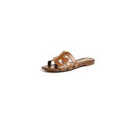 Sam Edelman Women's Bay Flat Sandals, Saddle, 6 M US