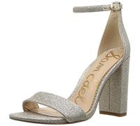 Sam Edelman Yaro, Sandalia de Vestir Mujer, Malla Glam Gold Claro, 38.5 EU