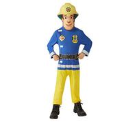 Sam El Bombero - Disfraz Sam El Bombero para niños, talla 3-4 años (Rubie's 620779-S)