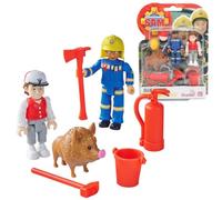 Sam Fireman Ellie Peter, Jabalí | Juego de figuras de juguete | Bombero Sam 90130