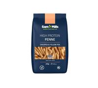 Sam Mills - Penne de Garbanzo y Guisante Amarillo - 250 g - Sin Gluten - Ideal para Dietas Veganas - Pasta de Legumbres - Alto Contenido en Fibra y Proteína