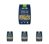 Sam Mills - Plumas de Guisante - Pasta Sin Gluten - 250 g - Elaborada con Legumbres - Pasta Proteica - Alto Contenido en Fibra y Proteína - Ideal para Dietas Veganas (Paquete de 4)
