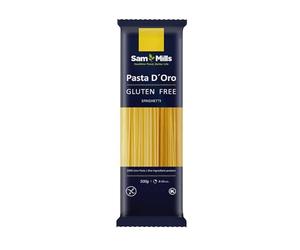 Sam Mills - Spaghettis Sin Gluten - 1 paquete de 500 g - 100% Harina de Maíz - Fabricado en Instalaciones Sin Gluten - Mejora el Tránsito Intestinal - Ideal para Dietas Veganas