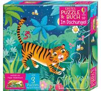 Sam Taplin Federica Iossa Erstes Puzzle & Buch: Im Dschungel (Tapa blanda)