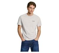 Pepe Jeans Sam tee Camiseta, Gris (Light Grey Marl), M para Hombre