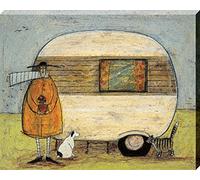Sam Toft Lienzo (Home from Home, Multicolor 40 x 50 cm