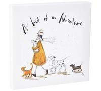 Sam Toft Lienzo Impreso (30 x 30 cm, Multicolor, 30 x 30 x 3, 8 cm)