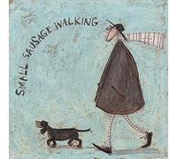 Sam Toft WDC91665 - Lienzo Impreso (30 x 30 cm), Multicolor