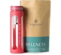 Samadhi - Botella con Infusor y Té Wellness de Portugal - 550ml - Gourmet con Ingredientes Ayurvédicos para Equilibrio y Salud