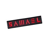 Samael, Black Metal, Industrial, Dark Ambient, Thrash Death Rotting Christ, Celtic Frost, The Kovenant, Moonspell, 666-2 - Apliques bordados para planchar