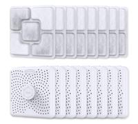 SAMANIJA Paquete de 8 desecantes de alimentos para mascotas con estuche para contenedores de almacenamiento de alimentos para mascotas, dispensador automático de alimentos por gravedad para mantener