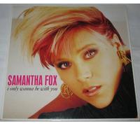 Samantha Fox - I only wanna be with you (1989) / Vinyl Maxi Single [Vinyl 12'']