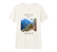 Samaria Gorge Hiking Chania Creta Isla Griega Creta Grecia Camiseta Premium