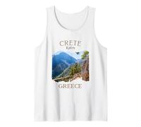Samaria Gorge Hiking Chania Creta Isla Griega Creta Grecia Camiseta sin Mangas