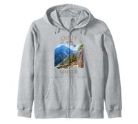 Samaria Gorge Hiking Chania Creta Isla Griega Creta Grecia Sudadera con Capucha