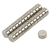 Samarium Cobalt A Alta Temperatura Imán Para Motores, Motores Eléctricos, Turbo Maquinaria Y Sensores - 6mm de Diámetro x 3mm de Espesor - 0,7kg - Paquete de 200