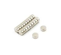 Samarium Cobalt A Alta Temperatura Imán Para Motores, Motores Eléctricos, Turbo Maquinaria Y Sensores - 10mm de Diámetro x 5mm de Espesor - 1.8kg - Paquete de 4