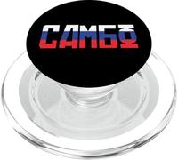 Sambo Nombre Wrestling Sambo Bandera con Rusia Bandera Colores PopSockets PopGrip para MagSafe