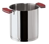 Sambonet 12 o 'Clock Olla Alta, Acero Inoxidable, Rojo, 16 cm
