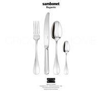 Sambonet - BAGUETTE Mango Hueco Orfevre Cubertería 24 Piezas Para 6 Personas