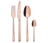 Sambonet - Rock Pvd Cobre Brillante - Cubiertos 24 Piezas Para 6 Personas