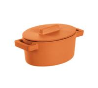 Sambonet Mini Cazuela Ovalado Cocotte Hierro Fundido Esmaltado 13 X 10CM