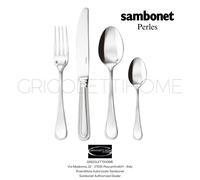 Sambonet-Tamaño Perlas-Cerrada-Cubiertos 24 Piezas 6 Personas -20% Detallista