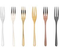 Sambonet Taste Tenedores Dulce 6 Pz PVD Multicolor Disponible Inmediato
