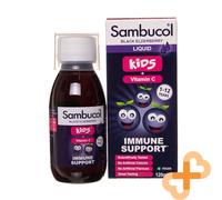 Sambucol Para Niños Sistema Inmunológico Soporte Suplemento 120ML Bebida Negro