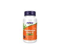 Sambucus Zinc-C, 60 pastillas Now Foods
