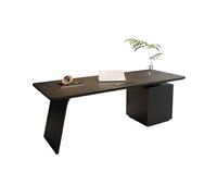 SAMCIOI Escritorio para Juegos Mesa de Ordenador Madera Maciza for Sala Estar, Escritorio Estudio y Mueble con Espacio Almacenamiento, Ideal for Empresas hogares